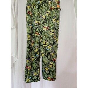 Teenage Mutant Ninja Turtles Mens Microfleece Sleep Pants Pajama Bottoms L